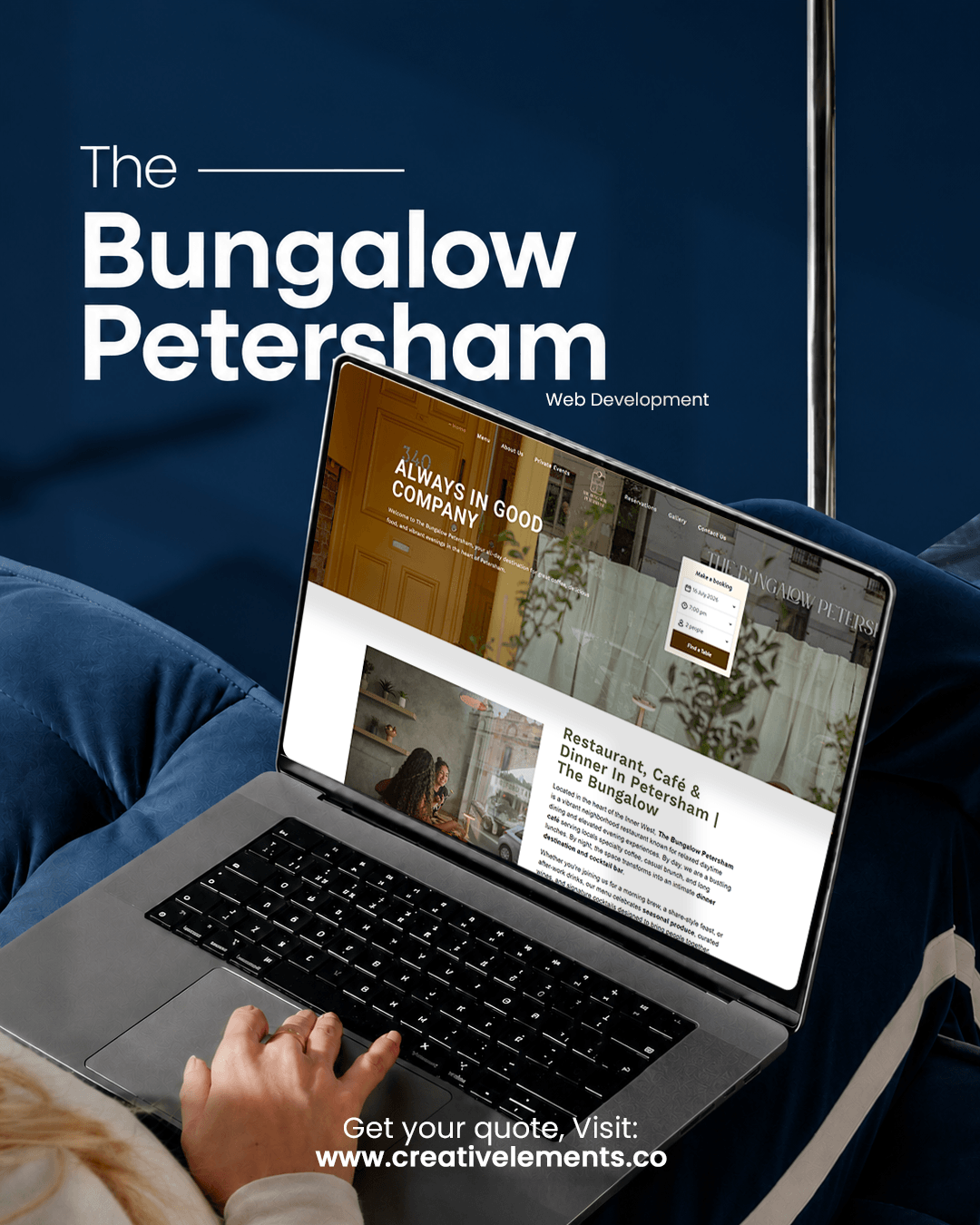 The Bungalow Petersham Website