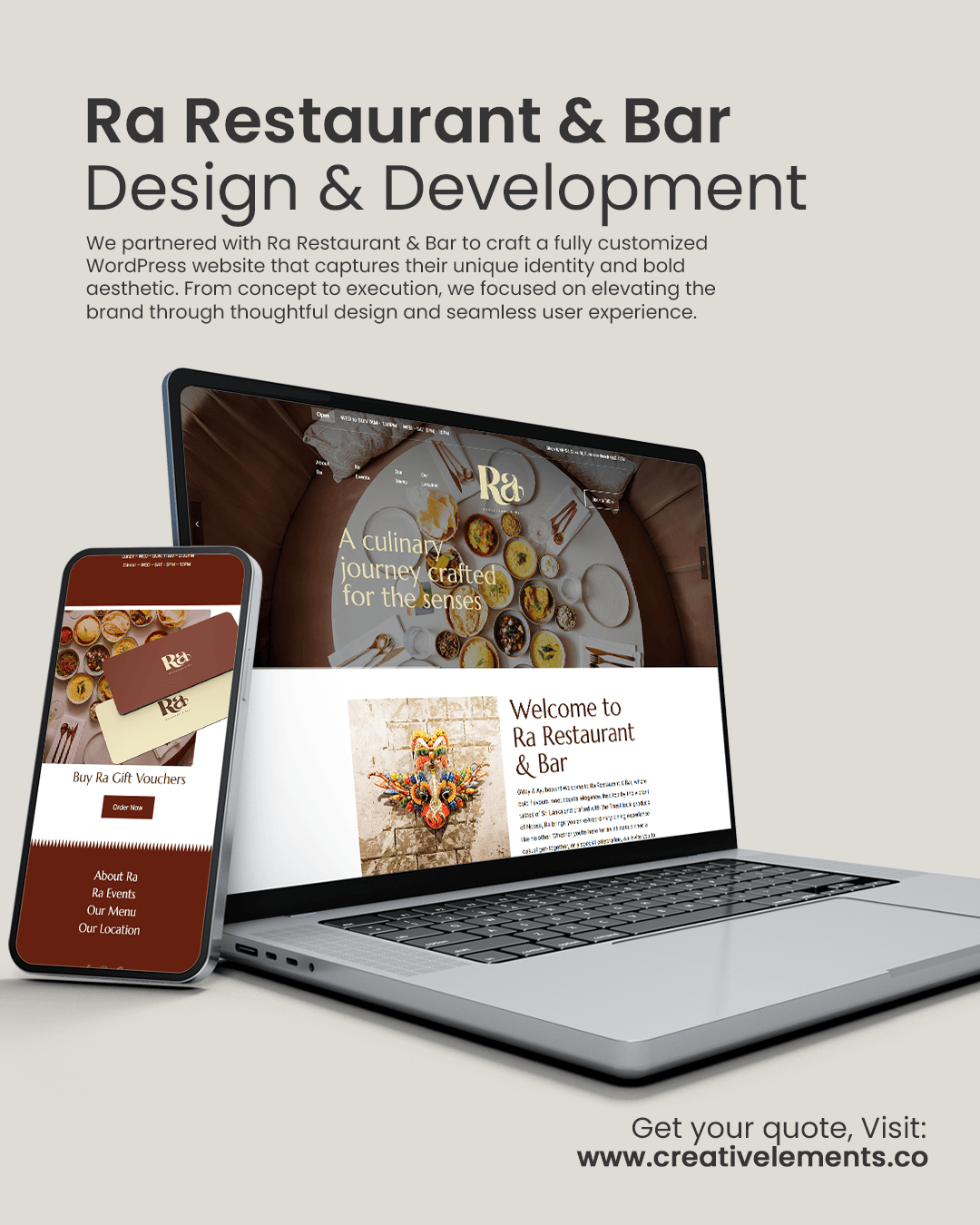 Ra Restaurant & Bar Design & Development