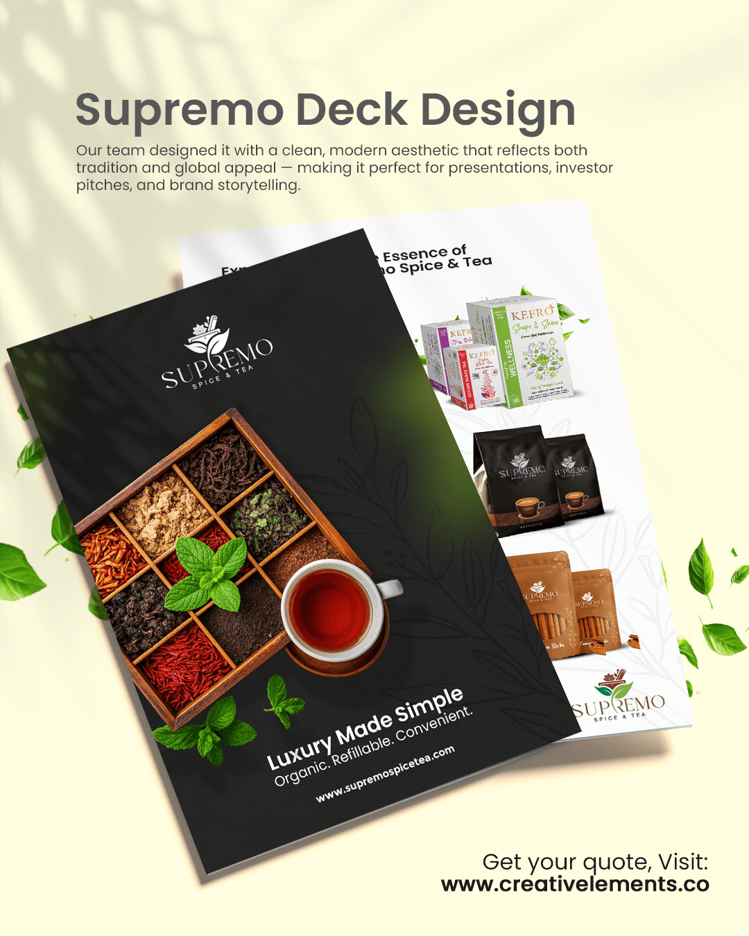 Supremo Spice & Tea Deck