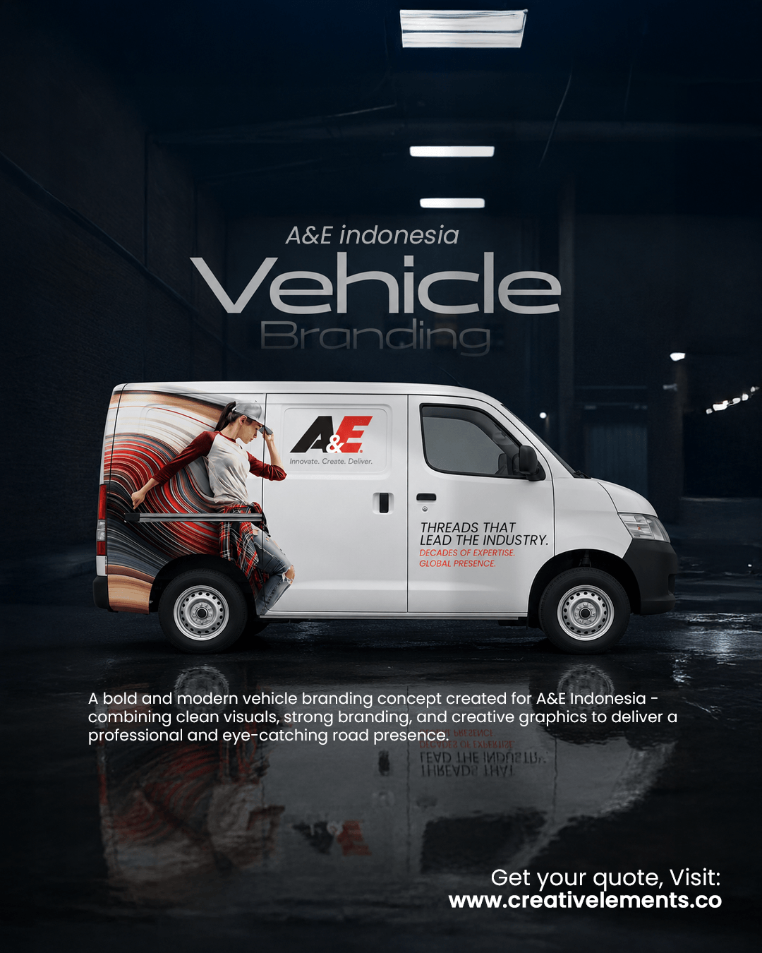 A&E Indonesia Vehicle Branding